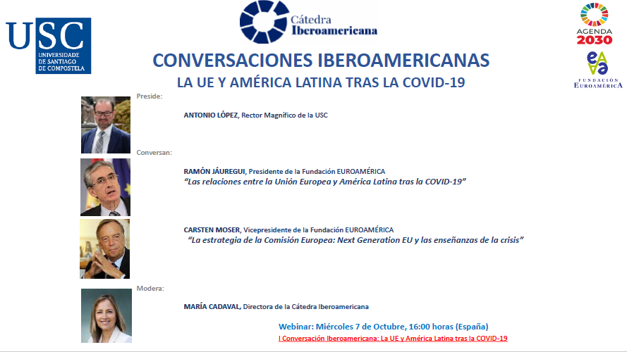Conversaciones Iberoamericanas: La UE y América Latina tras la COVID-19.
