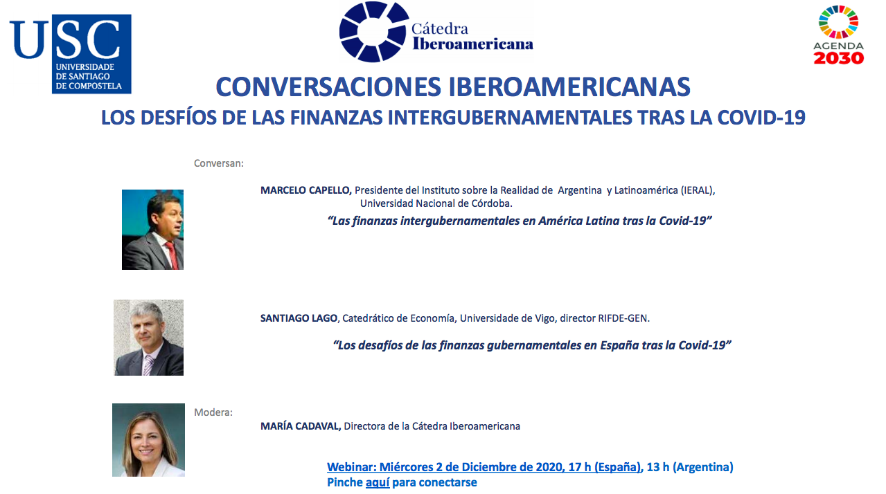 V Encuentro de las Conversaciones Iberoamericanas: Los desafíos de las finanzas intergubernamentales tras la COVID-19