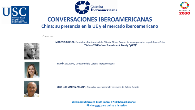 En este momento estás viendo VI Ecuentro Conversaciones Iberoamericanas: la presencia de China en la UE y en el mercado Iberoamericano
