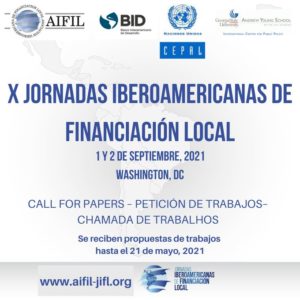 Lee más sobre el artículo Call for Papers para las X Jornadas Iberoamericanas de Financiación Local