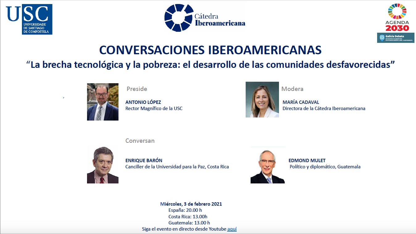 En este momento estás viendo VII Encuentro Conversaciones Iberoamericanas: La brecha tecnológica y la pobreza
