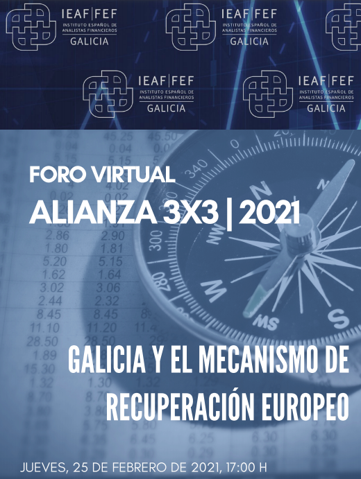 En este momento estás viendo Jornada «Galicia y el Mecanismo de Recuperación Europeo»